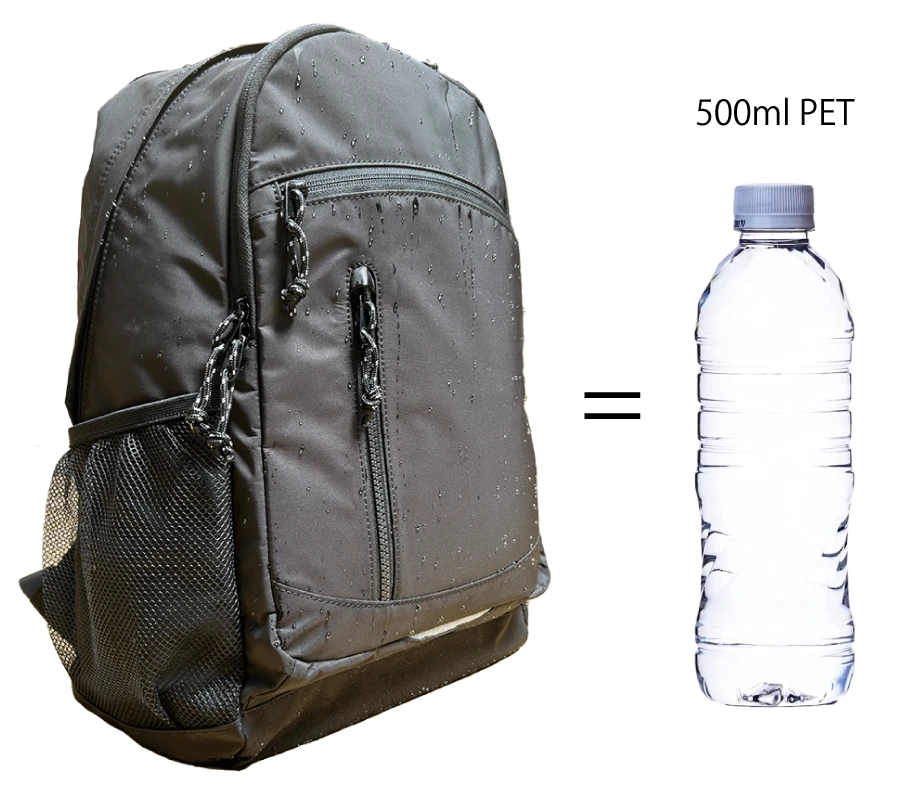 Ｌクラスリュックで重量約500g